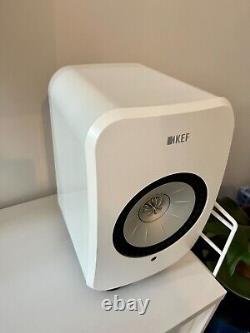 KEF LSX WHITE Wireless Speakers Active Powered Bluetooth Immaculate