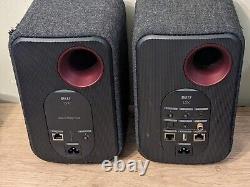 KEF LSX wireless speakers hi-res pair (black) active powered pair with Bluetooth