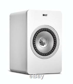 KEF X300A Wireless Active Speakers (Pair) WHITE Wifi Airplay Powered Studio DAC