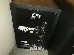 KRK 10S Sub Woofer 10 Studio Monitor Pair Rokit 6 RPG2 PHONO POWER LEADS STAND