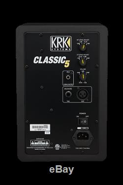 KRK Classic 5 5 Two-way Active Powered Studio Monitor Speakers (Pair)