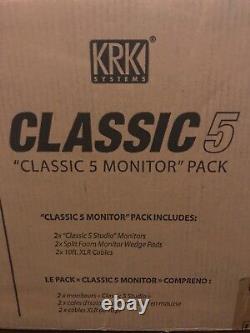 KRK Classic 5 Active Powered Monitor Speakers (Pair) unwanted competition win