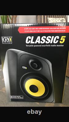 KRK Classic 5 Active Powered Monitor Speakers (Pair) unwanted competition win