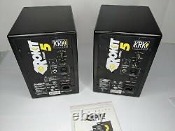 KRK ROKIT 5 G3 CL5G3 Classic 5 Powered Studio Monitor (PAIR) no cords