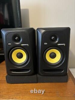 KRK ROKIT 5 G3 Pair Powered Active Studio Monitor Speakers Amazing Condition
