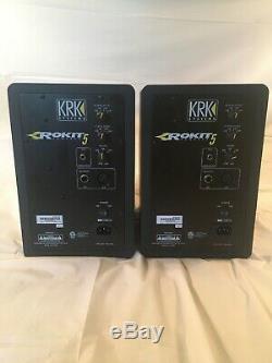 KRK ROKIT 5 RPG2 Bi-Amped Powered Studio Monitors Pair Speakers