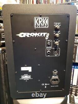 KRK ROKIT 8 Professional 8 2-Way Active Powered Studio Monitor Speaker PAIR