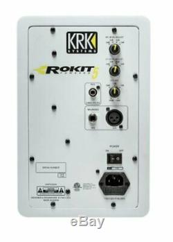 KRK RP5G3W-NA Rokit 5 Generation 3 Powered Studio Monitor White Pair