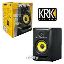 KRK RP5G3-NA ROKIT 5 50W 5 inch Powered Studio Reference Monitors, PAIR (2 pcs)