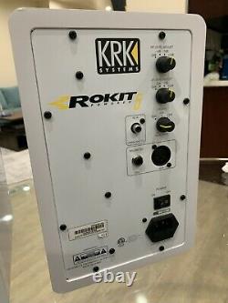 KRK RP5G3 ROKIT 5 G3 5 2-Way Powered Studio Monitor, White (Pair)