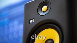 KRK RP7G4 Rokit 7 Generation 4 Powered Studio Monitor Speaker (2) (PAIR)- BLACK