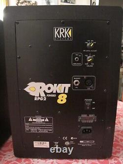 KRK RP8G3-NA Rokit 8 inch Generation 3 Powered Studio Monitor Black- a Pair