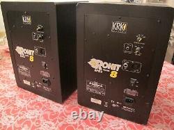 KRK RP8G3-NA Rokit 8 inch Generation 3 Powered Studio Monitor Black- a Pair