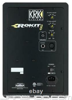 KRK RP8G3 Rokit 8 Powered Monitor (Pair) New JRR Shop