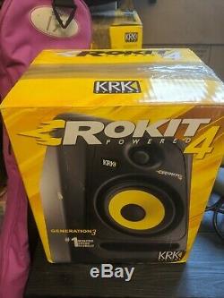 KRK Rokit 4 Powered Studio Monitor Black (Pair)