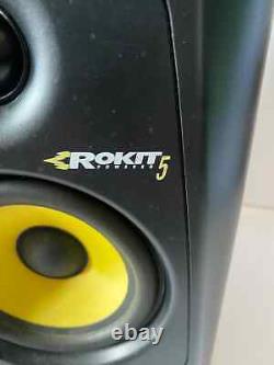 KRK Rokit 5 G3Powered Active Studio Monitor Speakers Pair+Power Cable REF-D03/25