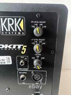 KRK Rokit 5 G3Powered Active Studio Monitor Speakers Pair+Power Cable REF-D03/25