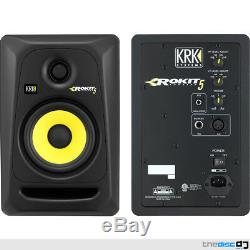 KRK Rokit 5 G3 (Generation 3) RP5 Active Studio Monitors Powered Speakers (PAIR)