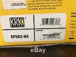 KRK Rokit 5 G3 Powered SPEAKERS Studio Monitors (Single or Pair) Black RP5G3-NA