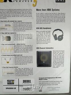 KRK Rokit 5 RP5G3WN limited Edition WHITE NOISE Powered Monitor Speakers Pair