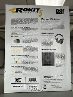 KRK Rokit 5 RP5G3WN limited Edition WHITE NOISE Powered Monitor Speakers Pair