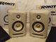 KRK Rokit 5 RP5G3WN limited Edition WHITE NOISE Powered Monitor Speakers pair