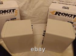 KRK Rokit 5 RP5G3WN limited Edition WHITE NOISE Powered Monitor Speakers pair