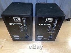 KRK Rokit 5 RP5G3 Gen 3 (Pair of 2) Incredible Studio Monitors with Power Cables