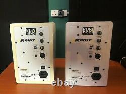 KRK Rokit 5 RP5 G3 White Powered Studio Monitor Pair