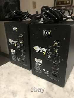 KRK Rokit 5 RPG2 Powered Studio Monitor Black (Pair)