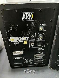 KRK Rokit 5 RPG2 Powered Studio Monitor Speakers Black (Pair)