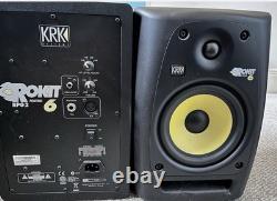 KRK Rokit 6 G2 Powered Studio Monitors (Pair) Excellent Condition