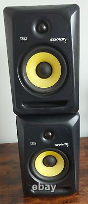 KRK Rokit 6 RP6 G3 Monitor Speakers Pair Including Power Signal Cables