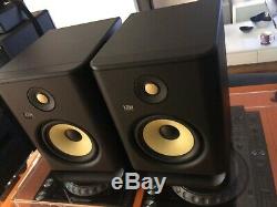 KRK Rokit 7 G4 7 Powered Near-Field Studio Monitors Pair Black