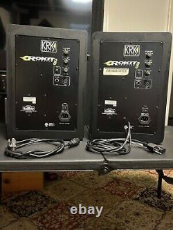 KRK Rokit 8 G3 2-Way 8 Powered Studio Monitors (Pair) withcables
