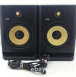 KRK Rokit Classic 8 (Pair) Monitors With Power Leads COLLECTION ONLY