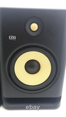 KRK Rokit Classic 8 (Pair) Monitors With Power Leads COLLECTION ONLY