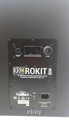 KRK Rokit Classic 8 (Pair) Monitors With Power Leads COLLECTION ONLY