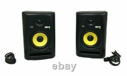 KRK Rokit Powered 5 RPG2 5 Active Studio Monitor Speakers (Pair of 2) Black