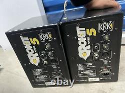 KRK Rokit Powered 5 RPG2 Active Studio Monitors Black Speaker Pair