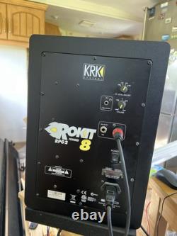 KRK Rokit Powered 8 RP8G2 Studio Speakers Active Monitor Pair