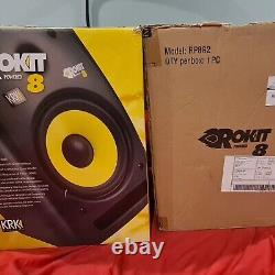 KRK Rokit Powered 8 RP8G2 studio speakers monitors pair