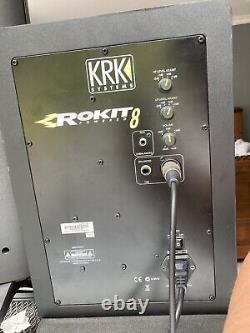 KRK Rokit Powered 8 RP8G3 DJ studio speakers pair