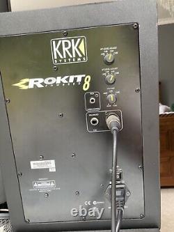 KRK Rokit Powered 8 RP8G3 DJ studio speakers pair