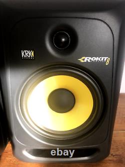 KRK Rokit Powered 8 RP8G3 studio speakers monitors pair