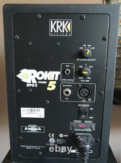 KRK Rokit RP5 G2 Powered Studio Monitors Pair COLLECTION ONLY