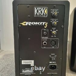 KRK Rokit RP5 G3 Active Monitors (Pair) Boxed with Power Cables