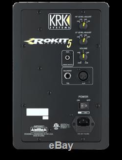 KRK Rokit RP5 G3 Black Gold (Pair) 5 Active Studio Monitor Powered Speakers