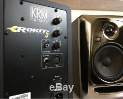 KRK Rokit RP5 G3 (Pair) Active Powered Studio Monitor Speakers GOLD