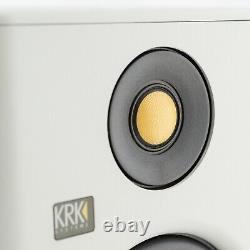 KRK Rokit RP5 G4 5 Powered Studio Monitors White (Pair) Grade A Condition